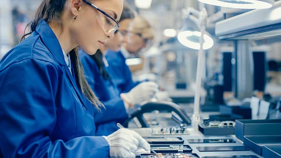 Supply Chain Silicon Shortage Header Image Assembly Line